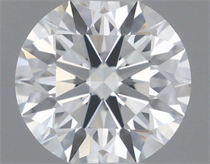 Picture of Natural Diamond 0.50 Carats, Round with Excellent Cut, I Color, VS1 Clarity and Certified by GIA