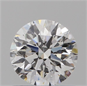 Natural Diamond 0.70 Carats, Round with Excellent Cut, E Color, SI2 Clarity and Certified by GIA