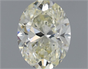 Diamante Natural 1.00 quilates, Ovalado , Color K, claridad SI1 y certificado IGI