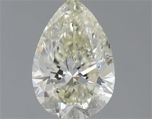 Picture of Natural Diamond 1.00 Carats, Pear with  Cut, K Color, SI2 Clarity and Certified by IGI