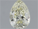 Natural Diamond 1.00 Carats, Pear with  Cut, M Color, SI2 Clarity and Certified by IGI