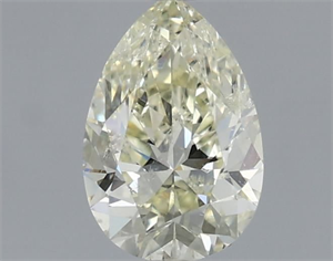 Picture of Natural Diamond 1.00 Carats, Pear with  Cut, M Color, SI2 Clarity and Certified by IGI
