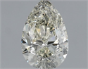 Natural Diamond 1.00 Carats, Pear with  Cut, J Color, SI2 Clarity and Certified by IGI