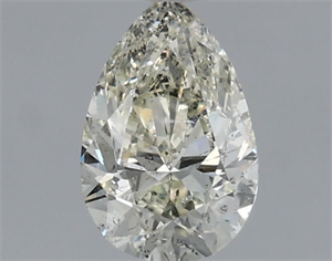 Picture of Natural Diamond 1.00 Carats, Pear with  Cut, J Color, SI2 Clarity and Certified by IGI