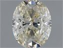 Natural Diamond 1.00 Carats, Oval with  Cut, J Color, VS2 Clarity and Certified by IGI