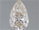 Natural Diamond 1.20 Carats, Pear with  Cut, I Color, VVS1 Clarity and Certified by IGI