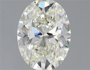 Picture of Natural Diamond 1.00 Carats, Oval with  Cut, I Color, SI1 Clarity and Certified by IGI