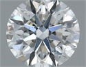 Natural Diamond 0.41 Carats, Round with Excellent Cut, G Color, SI1 Clarity and Certified by IGI