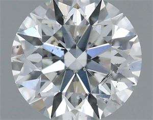 Picture of Natural Diamond 0.41 Carats, Round with Excellent Cut, G Color, SI1 Clarity and Certified by IGI