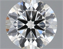 Natural Diamond 0.40 Carats, Round with Excellent Cut, H Color, VS1 Clarity and Certified by IGI