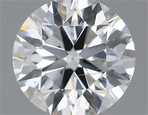 Foto Diamante Natural 0.44 quilates, Redondo , Color H, claridad SI1 y certificado IGI de