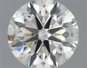 Picture of Natural Diamond 0.50 Carats, Round with Excellent Cut, J Color, VS1 Clarity and Certified by IGI
