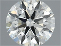 Diamante Natural 0.58 quilates, Redondo , Color I, claridad VVS2 y certificado IGI
