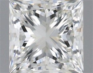 Foto Diamante Natural 0.72 quilates, Princesa , Color H, claridad VVS1 y certificado IGI de