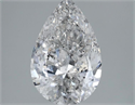 Natural Diamond 1.51 Carats, Pear with  Cut, F Color, I1 Clarity and Certified by IGI