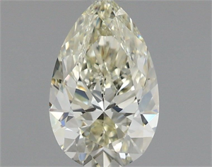 Picture of Natural Diamond 1.00 Carats, Pear with  Cut, K Color, VVS1 Clarity and Certified by IGI