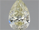 Natural Diamond 1.01 Carats, Pear with  Cut, K Color, SI1 Clarity and Certified by IGI