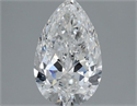 Diamante Natural 1.04 quilates, De pera , Color F, claridad SI2 y certificado IGI