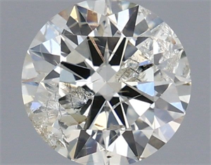 Picture of Natural Diamond 0.70 Carats, Round with Excellent Cut, J Color, I1 Clarity and Certified by IGI