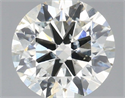 Diamante Natural 0.83 quilates, Redondo , Color J, claridad SI2 y certificado IGI