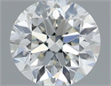 Diamante Natural 0.40 quilates, Redondo , Color J, claridad SI1 y certificado GIA
