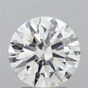 Picture of Natural Diamond 3.02 Carats, Round with Excellent Cut, E Color, SI2 Clarity and Certified by IGI