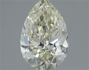 Picture of Natural Diamond 1.00 Carats, Pear with  Cut, K Color, VS1 Clarity and Certified by IGI