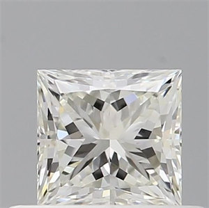 Picture of Natural Diamond 0.50 Carats, Princess with  Cut, H Color, VVS1 Clarity and Certified by IGI