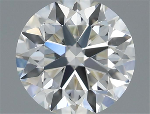 Foto Diamante Natural 0.50 quilates, Redondo , Color J, claridad VS1 y certificado GIA de