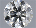 Natural Diamond 0.50 Carats, Round with Excellent Cut, I Color, SI2 Clarity and Certified by IGI