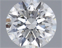Diamante Natural 0.50 quilates, Redondo , Color I, claridad SI1 y certificado GIA
