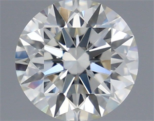Picture of Natural Diamond 0.70 Carats, Round with Excellent Cut, K Color, VVS2 Clarity and Certified by GIA