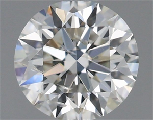 Foto Diamante Natural 0.40 quilates, Redondo , Color G, claridad SI2 y certificado IGI de