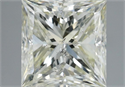 Natural Diamond 2.00 Carats, Princess with  Cut, L Color, I1 Clarity and Certified by IGI