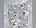 Natural Diamond 1.03 Carats, Princess with  Cut, G Color, I1 Clarity and Certified by IGI