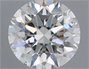 Natural Diamond 0.50 Carats, Round with Excellent Cut, I Color, SI2 Clarity and Certified by IGI