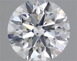 Picture of Natural Diamond 0.40 Carats, Round with Excellent Cut, F Color, SI1 Clarity and Certified by GIA