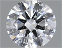 Natural Diamond 0.70 Carats, Round with Excellent Cut, E Color, I1 Clarity and Certified by GIA