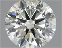 Diamante Natural 0.70 quilates, Redondo , Color J, claridad SI2 y certificado IGI