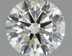 Foto Diamante Natural 0.70 quilates, Redondo , Color J, claridad SI2 y certificado IGI de