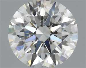 Picture of Natural Diamond 0.71 Carats, Round with Excellent Cut, J Color, SI1 Clarity and Certified by GIA