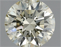 Natural Diamond 0.72 Carats, Round with Excellent Cut, M Color, SI1 Clarity and Certified by IGI