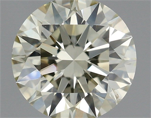 Picture of Natural Diamond 0.72 Carats, Round with Excellent Cut, M Color, SI1 Clarity and Certified by IGI