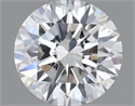 Natural Diamond 0.40 Carats, Round with Excellent Cut, G Color, SI1 Clarity and Certified by GIA