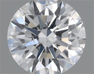 Picture of Natural Diamond 0.40 Carats, Round with Excellent Cut, E Color, SI2 Clarity and Certified by GIA