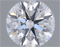 Natural Diamond 0.50 Carats, Round with Excellent Cut, D Color, SI1 Clarity and Certified by GIA