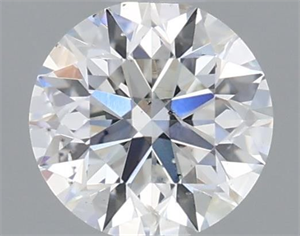 Foto Diamante Natural 0.50 quilates, Redondo , Color F, claridad SI2 y certificado GIA de