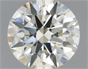 Natural Diamond 0.50 Carats, Round with Excellent Cut, K Color, SI1 Clarity and Certified by IGI