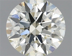 Picture of Natural Diamond 0.50 Carats, Round with Excellent Cut, K Color, SI1 Clarity and Certified by IGI