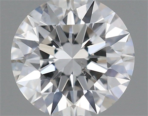 Foto Diamante Natural 0.40 quilates, Redondo , Color E, claridad SI1 y certificado GIA de